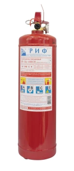 Огнетушитель порошковый ОП-3(з)-АВСЕ без кронштейна "РИФ"