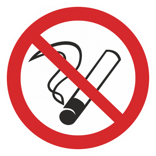 Знак P01 Запрещается курить НПО ПУЛЬС