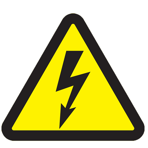 Знак W08 Опасность поражения электрическим током НПО ПУЛЬС