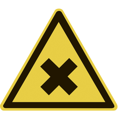 Знак W18 Осторожно. Вредные для здоровья аллергические вещества (200х200) НПО ПУЛЬС