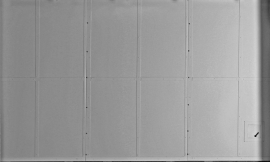 Ворота противопожарные откатные ВПО-60 ДП (EI60) металлические сплошные с дверью противопожарной глухой и люком для прокладки пожарных рукавов