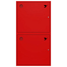 Пожарный шкаф ШП-К-О-Пульс-320-12НЗК (для двух рукавов и двух огнетушителей, навесной, закрытый, красный)