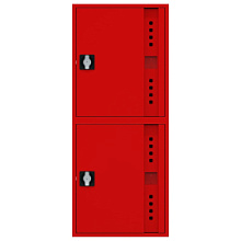 Шкаф пожарный ШП-К-О-Пульс-320 НЗК/ВЗК универсальный, ручка-замок, для одного рукава и двух огнетушителей