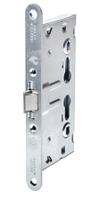 Корпус огнестойкого замка Doorlock V1739С/65mm PZ72 ZN, оцинк., фронт. планка