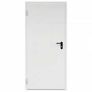 Дверь противопожарная металлическая ДПМ-Пульс-01/60К (EI 60), сплошная, торцевая коробка, высокий порог (0975-2075)