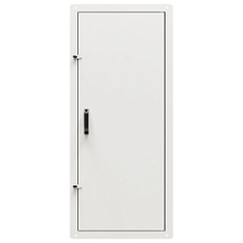 Дверь металлическая герметичная Дс-Пульс серии 5.904-4 (500х1250, RAL 9010)
