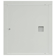 Дверь техническая сплошная однопольная угловая коробка типа ДТ-100 (0600-0700, Правая, RAL 9016)