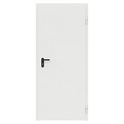Дверь противопожарная металлическая ДПМ-Пульс-01/60К (EI 60) сплошная, угловая коробка (850х2075), правая, RAL9016
