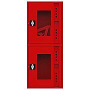 Шкаф пожарный ШП-К-О-Пульс-320 НОК/ВОК универсальный, ручка-замок, для одного рукава и двух огнетушителей