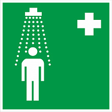 Знак EC03 Пункт приема гигиенических процедур (душевые)
