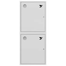 Шкаф пожарный ШП-К-О-Пульс-320НЗБ для одного рукава и двух огнетушителей, навесной, закрытый