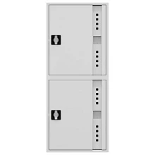 Шкаф пожарный ШП-К-Пульс-320-21 НЗБ/ВЗБ универсальный, ручка-замок, для двух рукавов