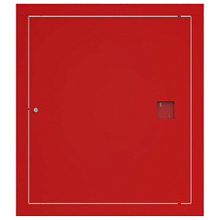 Дверь пожарной ниши угловая коробка типа ДПН (0700-0800, Правая, RAL 3002)