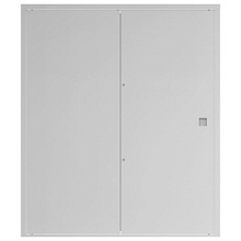 Дверь техническая сплошная двупольная угловая коробка типа ДТ-200 (1720-2050, Правая, RAL 9016)