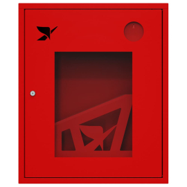 Шкаф пожарный ШП-К-Пульс-310НОК для одного рукава, навесной, открытый, красный