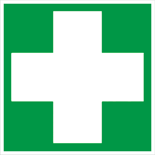 Знак EC01 Аптечка первой медицинской помощи