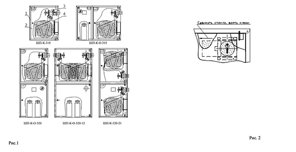 Установка пожарного шкафа Установка пожарного шкафа