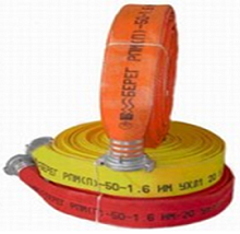 Рукав пожарный напорный "Типа Латекс" РПМ(П)-50-1,6-М-УХЛ1, 1,6 МПа, в сборе с головками ГР-50 Б, (20±1м) «Берег» Рукав пожарный напорный "Типа Латекс" РПМ(П)-50-1,6-М-УХЛ1, 1,6 МПа, в сборе с головками ГР-50 Б, (20±1м) «Берег»